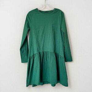 Zara Emerald Long Sleeve Dress